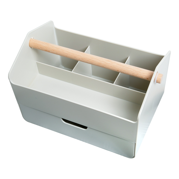 Ящик для хранения универсальный 23х14,5х14,5 см белый 5153 PRC Ящик для хранения универсальный 23х14,5х14,5 см белый 5153 PRC