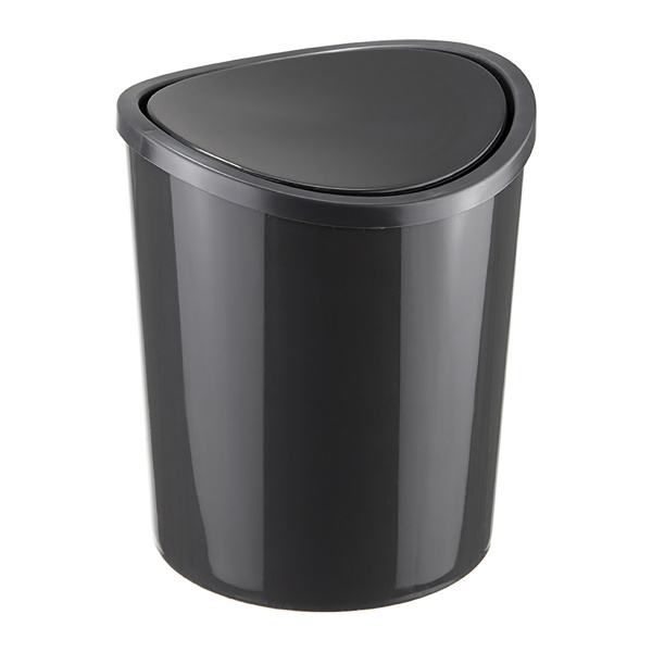 Контейнер для мусора настольный 1,6л графит М 2490