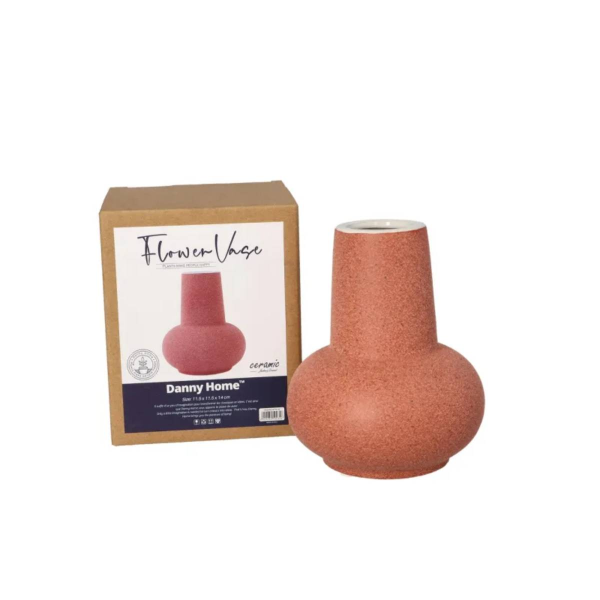 Ваза интерьерная Danny Home Геометрия 11,5х11,5х14см керамика