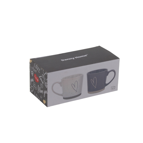 Набор кружек DH Сердце 280 мл 2 шт T01-129-3