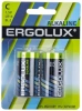 Батарейка Ergolux Alkaline LR14 BL-2 (LR14 BL-2, батарейка, 1.5В) 11751