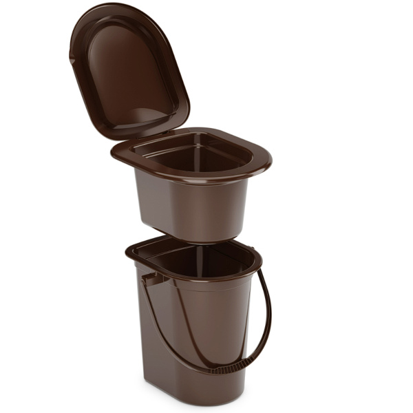 Ведро-туалет 17,0л., со съемным горшком М3051