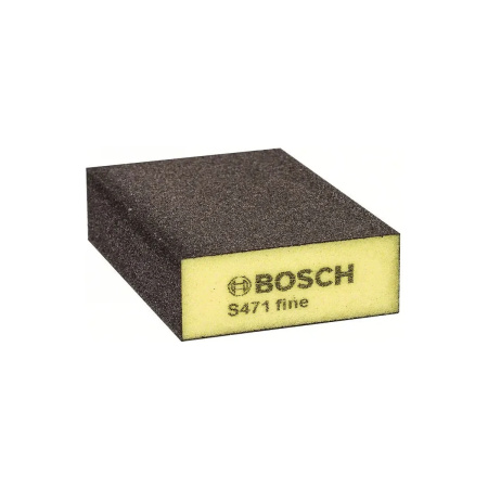Губка BOSCH  69x97x26мм Flat and Edge Fine Expert
