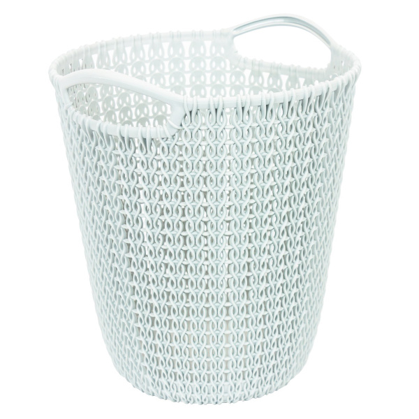 Корзина для бумаг Curver Knit 7 л белый 230093