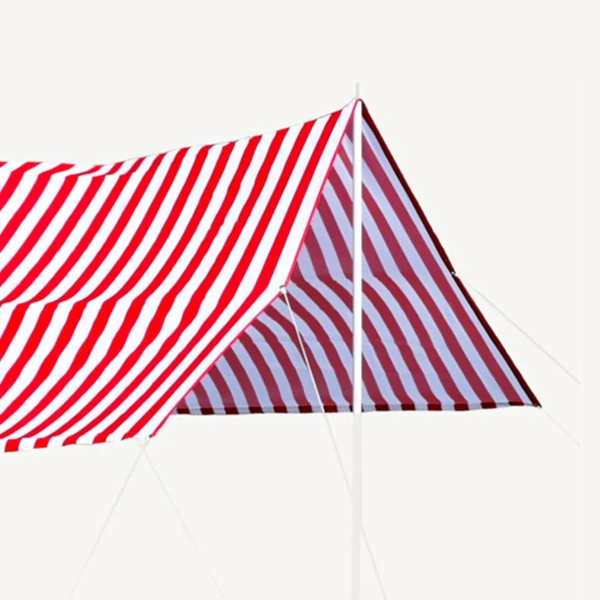 Тент пляжный со стойками 300х170 см полиэфир 140г/м2 стойки 25 мм X11000430 К