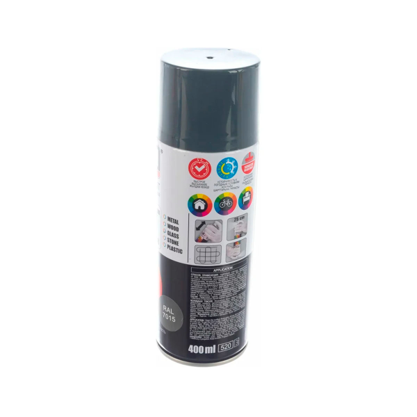 TYTAN Краска аэрозольная, серая, 400 мл