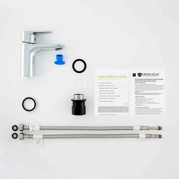 Смеситель д/р Gross Aqua Evo 6241297С