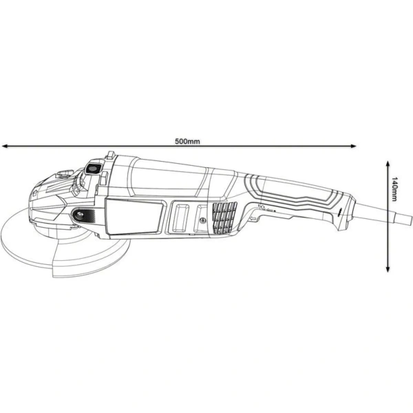 Машина углошлифовальная Bosch GWS 2200-180 RSP