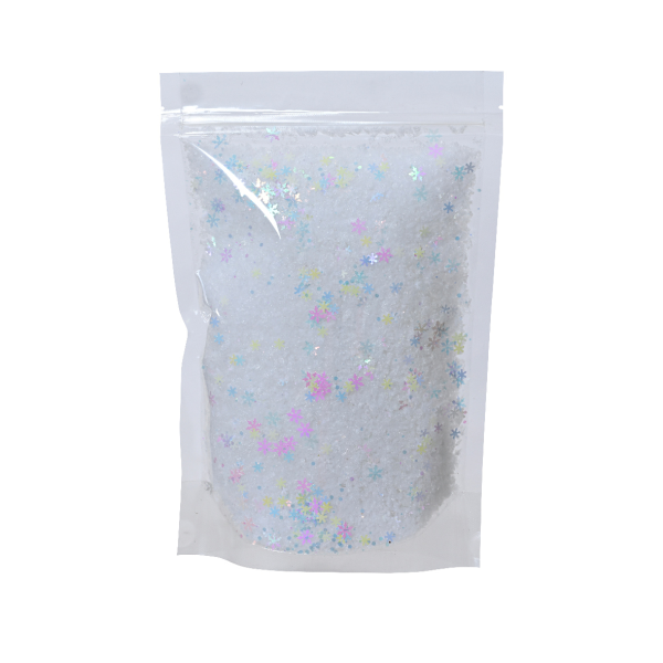 Снег искусственный Kaemingk с блесками в пакете 18х4х26 см 474855