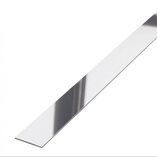 Полоса серебро глянец 20мм