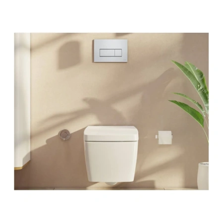 Инсталляция Vitra Core 738-5800-01 и панель смыва Root S 740-2380 цвет глянцевый хром (800-1875)