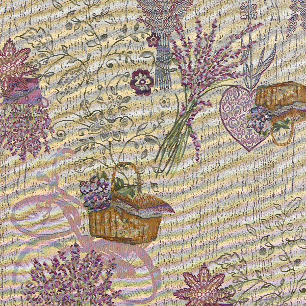 Коврик гобеленовый Gobelin 65 см х20 мп Lavanda lilla Италия Коврик гобеленовый Gobelin 65 см х20 мп Lavanda lilla Италия