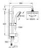 Душевая стойка Grohe 26452001 New Tempesta Rustic