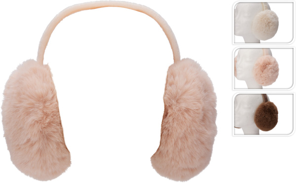 Шапка-ушки женские зимние 3 цвета в ассортименте HZ1981270 К