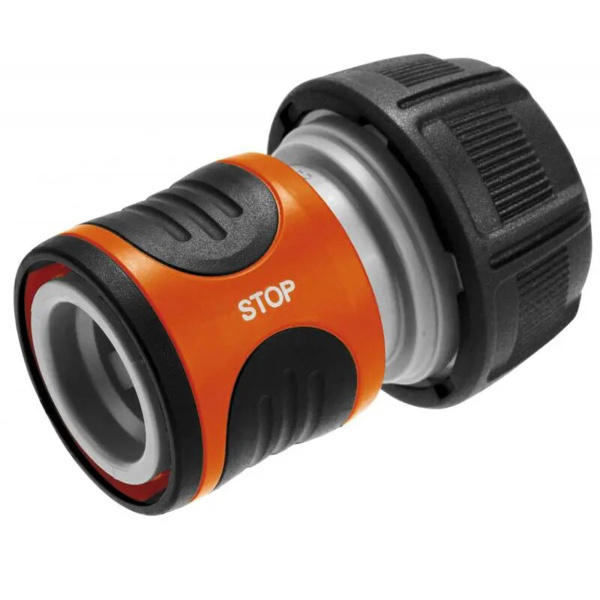 Коннектор стандартный с автостопом 19 мм