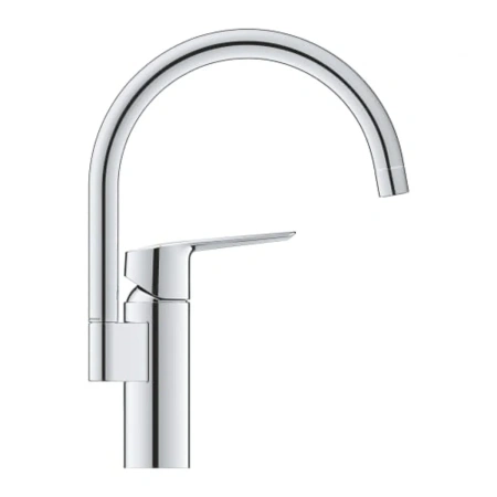 Смеситель д/к GROHE Start, C-образный высокий излив, цвет Хром (30469000)