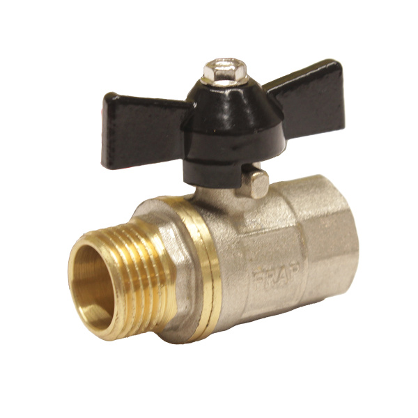 Кран шаровый Frap (15) 1/2" г-ш, бабочка арт.F212.04