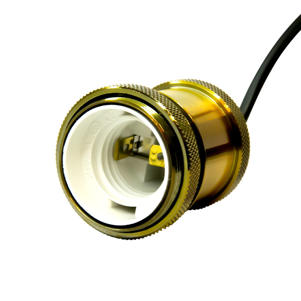 Патрон для ламп ретро DT01-1M Золото