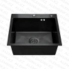 Мойка врезная SMARTECH BLACK ДЕКОР 500x450x225