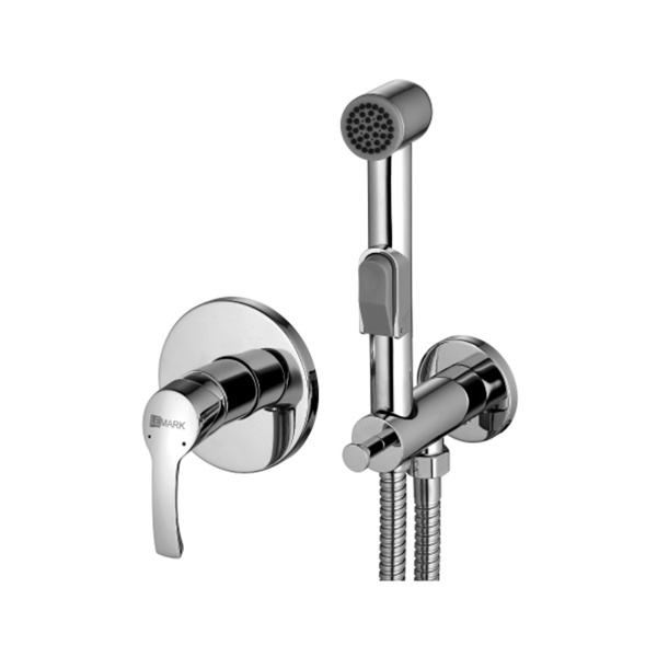 Смеситель Lemark LM1119C "плюс Страйк"  с гигиеническим душем, встраиваемый, хром (к/к 8)