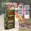 Спички BOYSCOUT Вулкан 60мм 10шт длительного горения