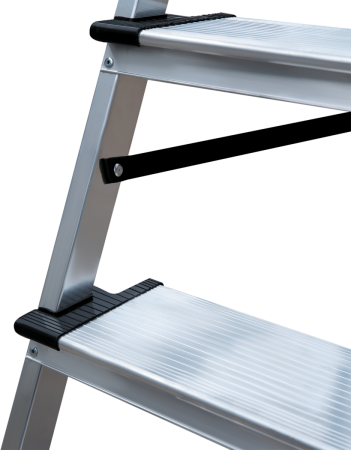 Лестница Новая Высота алюминиевая, ступень 130 мм, NV1117, 1x4