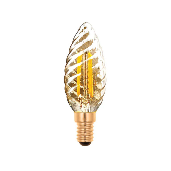 Лампа светодиодная декоративная VO/LEDISONE-2/RETRO/C35TW/4W/SMD/E14/25K/DIM/CBOX