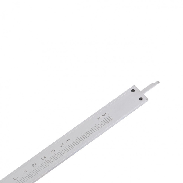 Штангенциркуль, 300 мм, цена деления 0,02 мм, металлический, с глубиномером// Matrix