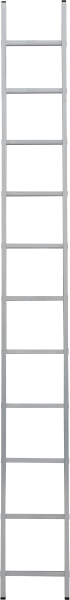 Лестница алюминиевая, односекционная, 1х12 (арт. 1210112Y)
