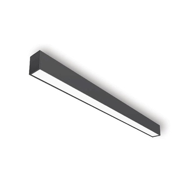 Светильник подвесной LINETA-40/SUR/65K/BLC/40W/4500LM/52x82x1200mm