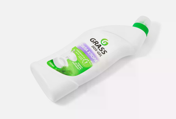 Гель для туалета и ванны GRASS DOS GEL Сила Хлора 750 мл Гель для туалета и ванны GRASS DOS GEL Сила Хлора 750 мл