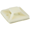 Площадка для хомутов самоклеящаяся 25х25мм белая 10шт 30207 0