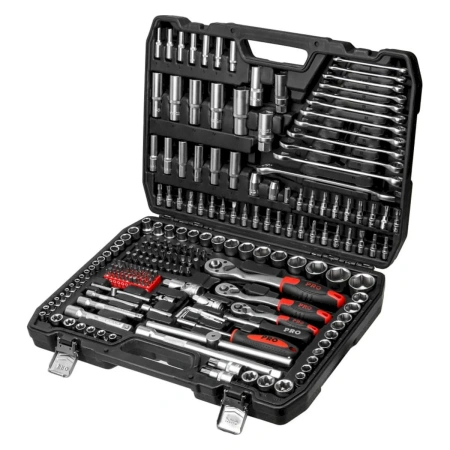 Набор головок и ключей 216пр. 1/4",3/8",1/2" PRO STARTUL STUTTGART (PRO-216S)