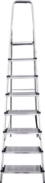 Лестница Новая Высота алюминиевая, ступень 130 мм, NV1117, 1x8