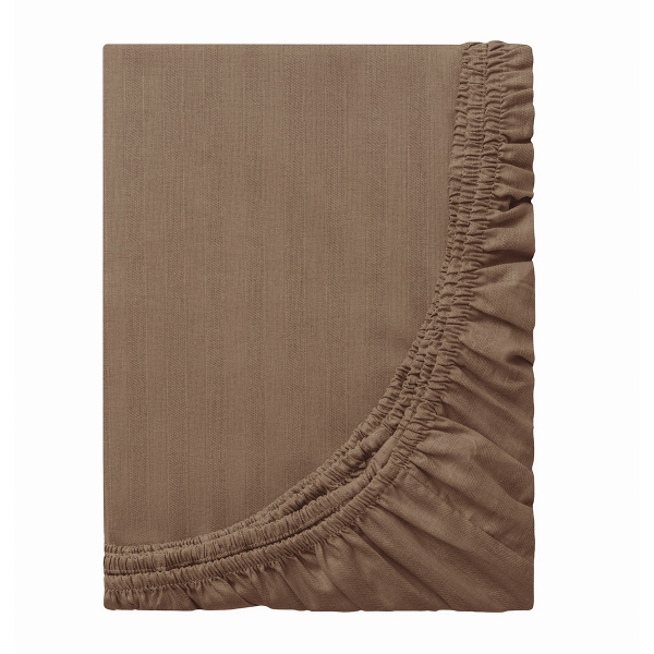 Простыня Волшебная Ночь на резинке 140х200 см 20 см борт NEW BEIGE