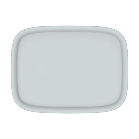 Корзина для белья АльтПласт Лен 75 л 43х32,1х60 см серый АП 373