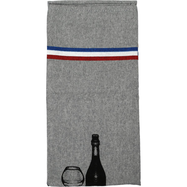 Полотенце кухонное FRANCE 50х70 см хлопок серый 4501493