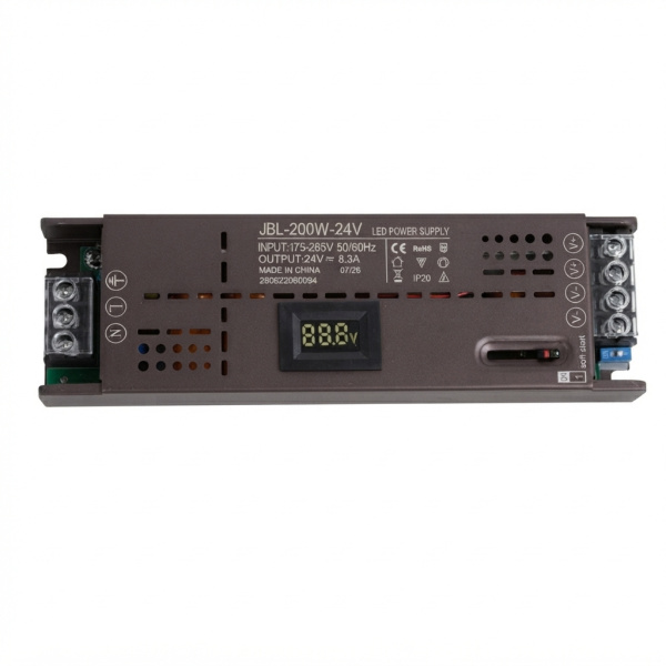 Блок питания для светодиодного оборудования (LED Power Supply) 24V-200W-IP20