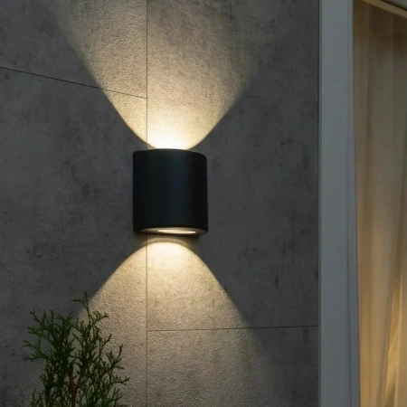 Светильник сд архитектурный Nuovo LED 7W, IP54, 3000K, серый, duwi 24285 7