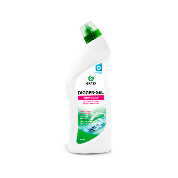Гель GRASS Digger-Gel для чистки труб 0,75л 125181