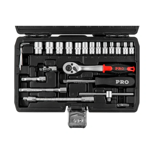 Набор головок и бит 46 пр. 1/4" PRO STARTUL STUTTGART (PRO-046S), арт.PRO-046S