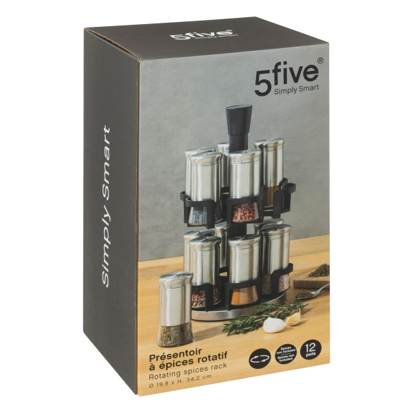 Набор баночек для специй SG на вращающейся подставке 151229