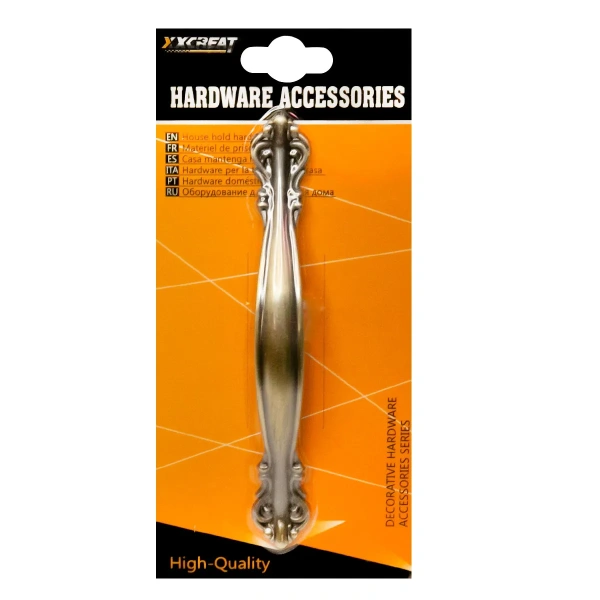 Ручка мебельная 1 шт бронза (блистер)