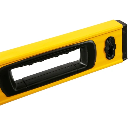 Уровень Hanskonner HK2015-01-0400, алюм. 400мм,3 колбы,усилен,фрезеров.,магнит,точность 0,5мм/м