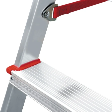 Стремянка ал. Новая Высота NV 3115, 1х6 ступ. 80 мм, органайзер