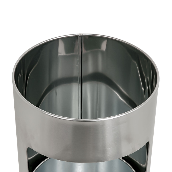 Урна уличная с пепельницей 24,5х60,5 см CHRS01 PRC