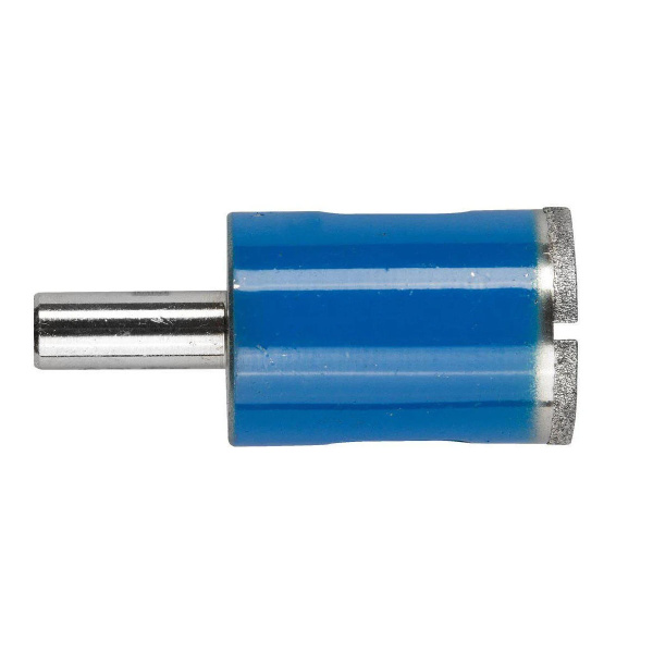 Сверло алмазное трубчатое по стеклу и кафелю, d=16 мм, зерно Р 100, ЗУБР Профессионал 29860-16