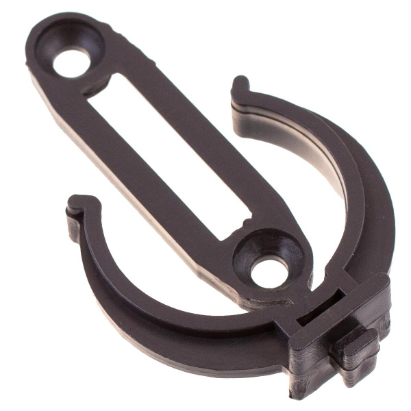 Клипса универсальная для кух.опоры (под саморез) (черный 4 шт)