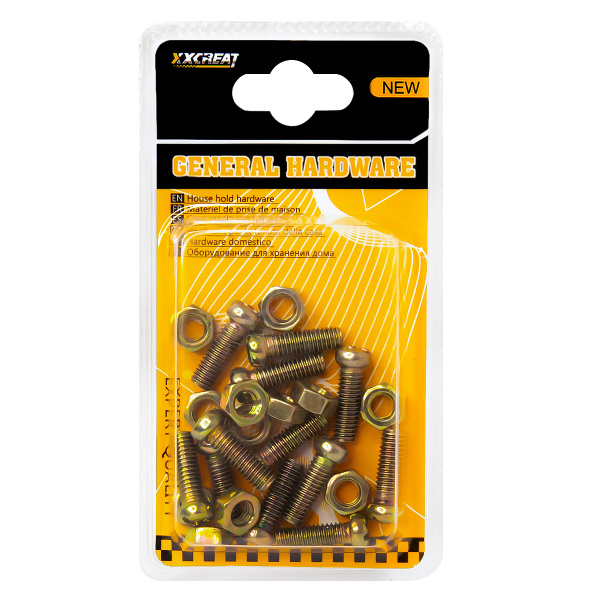 Винт с гайкой 6X20 (блистер) Винт с гайкой 6X20 (блистер)