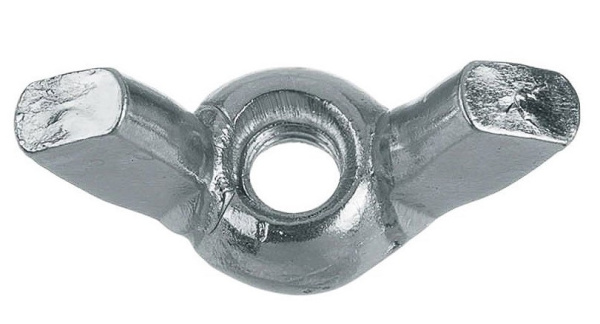 Гайка барашковая DIN315 М 4(3шт)